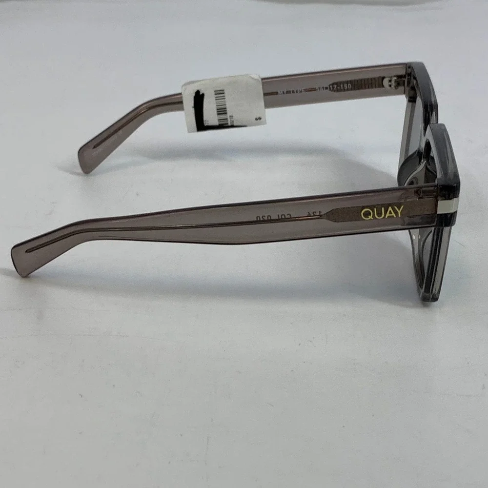 QUAY My Type Sunglasses Tort Clear Blue Light‎ Square Frames Fashion Shades